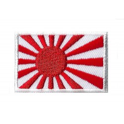 Aufnäher Patch klein Flagge Bügelbild Kaiserliche Japan