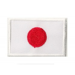 Patche écusson petit drapeau Japon