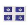 Patche écusson petit drapeau Québec
