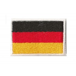 Aufnäher Patch klein Flagge Bügelbild Deutschland