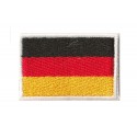 Parche bandera pequeño termoadhesivo Alemania