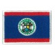 Aufnäher Patch klein Flagge Bügelbild Belize