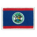 Iron-on Flag Small Patch Belize