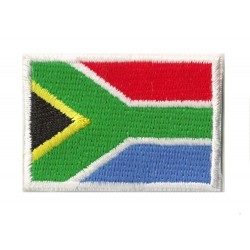 Parche bandera pequeño termoadhesivo Africa del Sur