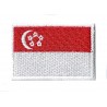 Toppa  bandiera piccolo termoadesiva Singapore