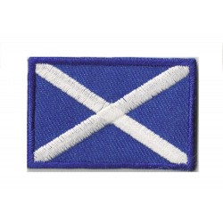 Parche bandera pequeño termoadhesivo Escocia