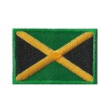 Aufnäher Patch klein Flagge Bügelbild Jamaika