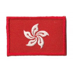 Iron-on Flag Small Patch Hong Kong