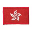 Patche écusson petit drapeau Hong Kong