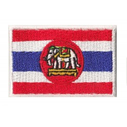 Parche bandera pequeño termoadhesivo Tailandia