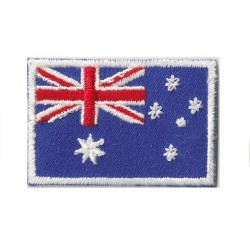 Aufnäher Patch klein Flagge Bügelbild Australien