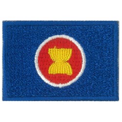 Patche écusson petit drapeau ASEAN