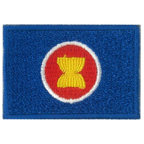 Patche écusson petit drapeau ASEAN