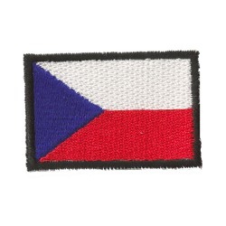 Iron-on Flag Small Patch Rep. Czech