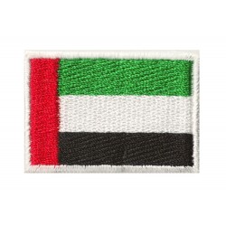 Aufnäher Patch klein Flagge Bügelbild UAE