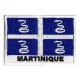 Patche drapeau martinique