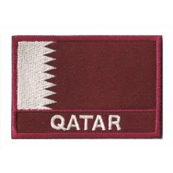 Patche drapeau Qatar