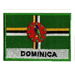 Patche drapeau Dominique