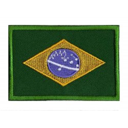 Flag Patch Brazil