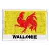 Aufnäher Patch Flagge Wallonien