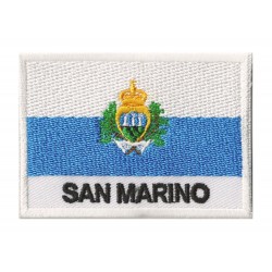 Aufnäher Patch Flagge San Marino