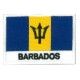 Patche drapeau Barbade