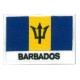 Patche drapeau Barbade
