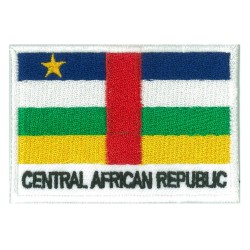 Patche drapeau Centrafrique