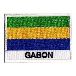 Parche bandera Gabón