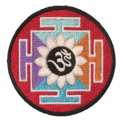 Aufnäher Patch Bügelbild Om Aum Ohm