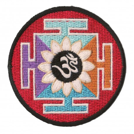 Iron-on Patch Om Aum Ohm