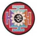Iron-on Patch Om Aum Ohm