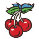 Parche termoadhesivo fruta cereza