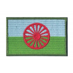 Iron-on Flag Patch Roma Gypsy people