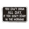 Patche écusson Drink All Day
