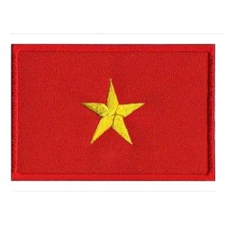 Iron-on Flag Patch Vietnam