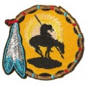 Iron-on Patch Indian talisman