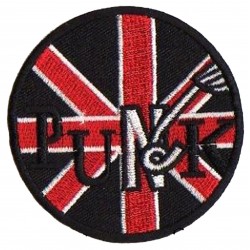 Iron-on Patch Punk Rock UK