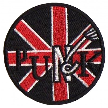 Iron-on Patch Punk Rock UK