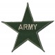 Iron-on Patch Army Star