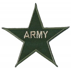 Iron-on Patch Army Star