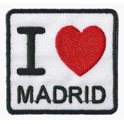 Parche termoadhesivo I love Madrid