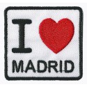 Parche termoadhesivo I love Madrid