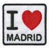 Aufnäher Patch Bügelbild I love Madrid