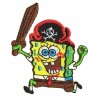 Aufnäher Patch Bügelbild Spongebob