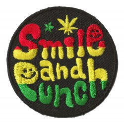 Iron-on Patch Smile & Punch