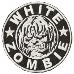 Iron-on Patch White Zombie