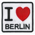 Iron-on Patch I love Berlin