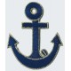 Iron-on Patch Marine anchor