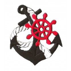 Iron-on Patch Marine anchor